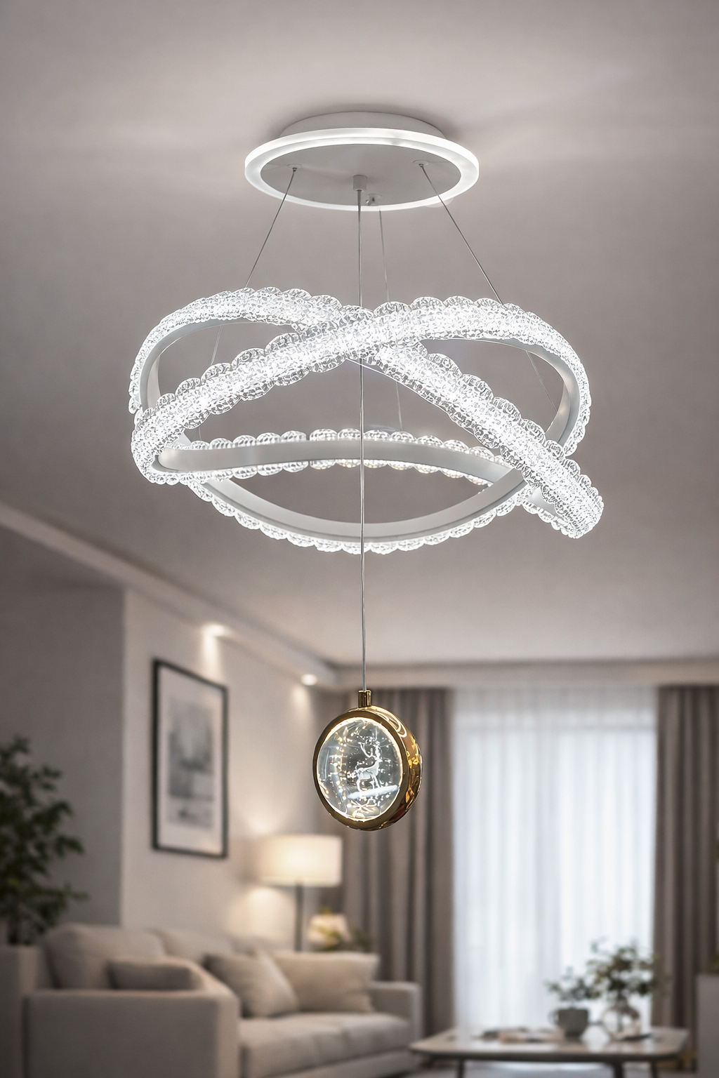 Elarria Celestial Reindeer Glow Light