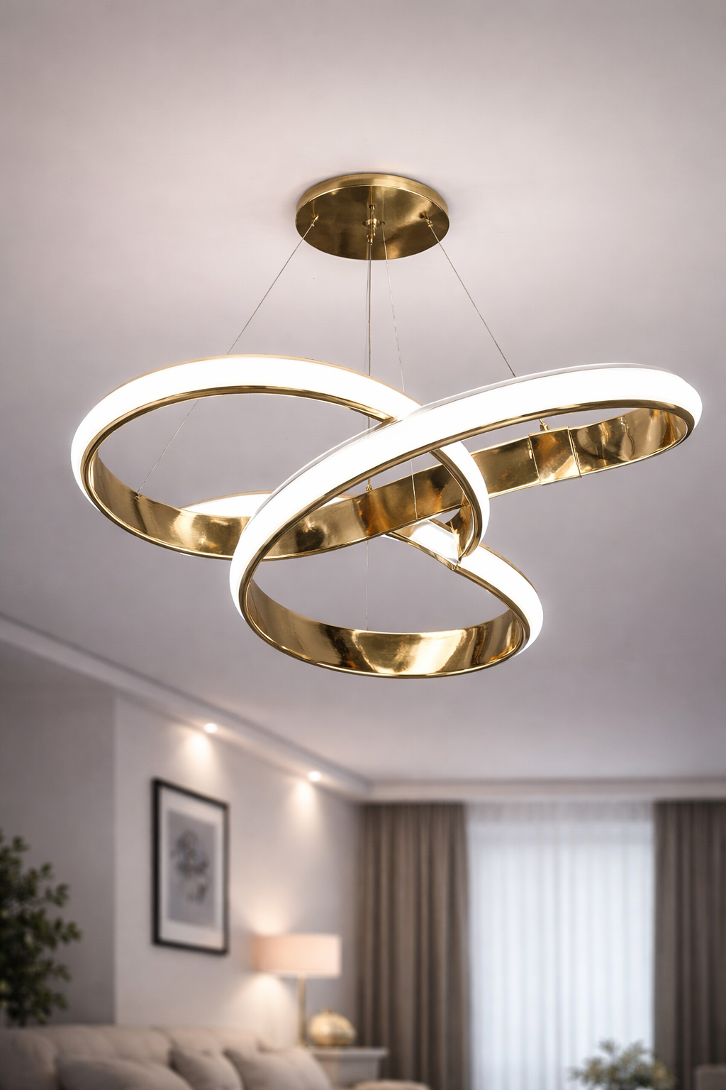 Elarria Golden Astria Loop Light,