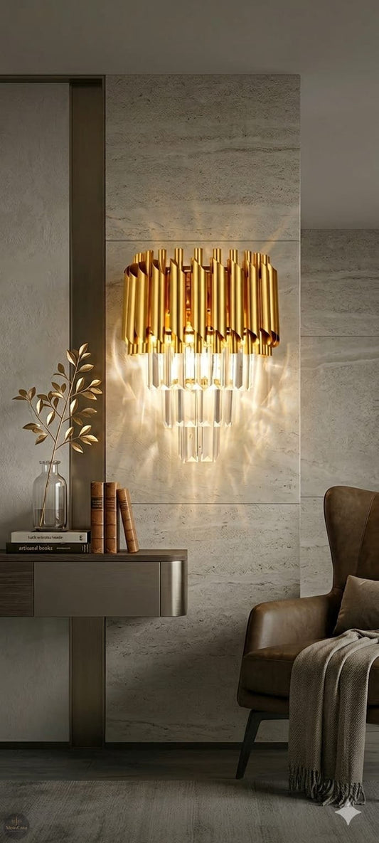 Golden Mamba Wall Light