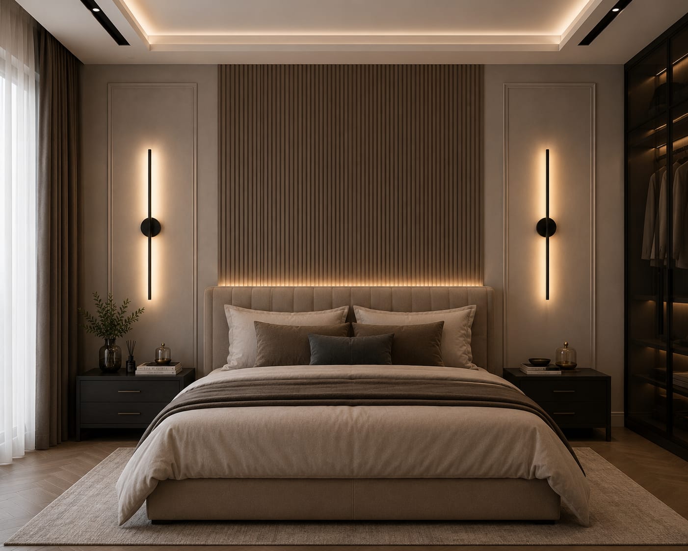 Linear Glow LED Wall Light