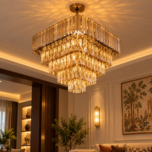 Royal Square Chandelier