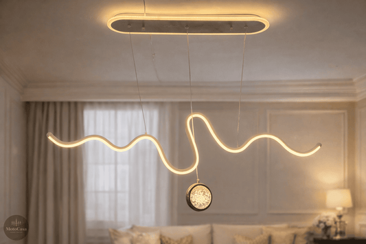 Elarria Aurora Wave Pendant Light