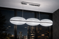 Elarria Luna Crystal Linear Pendant Light