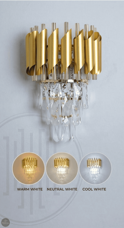Golden Mamba Wall Light