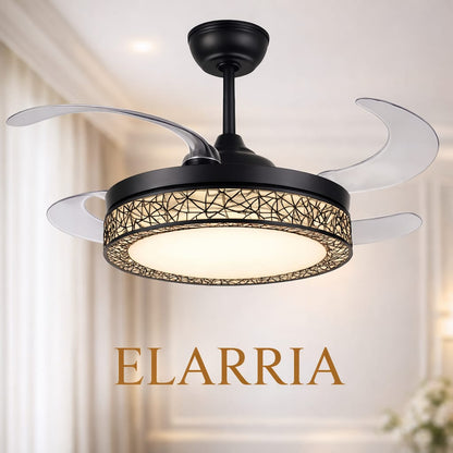 Elarria AuraRing Ceiling Fan with Remote Control