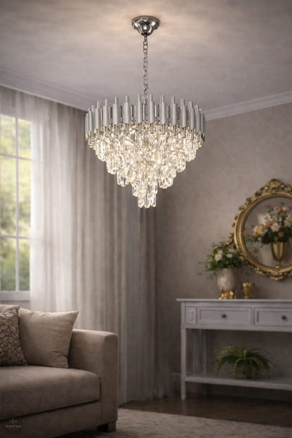 Silver Mamba Chandelier