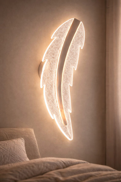Feather Glow Wall Light