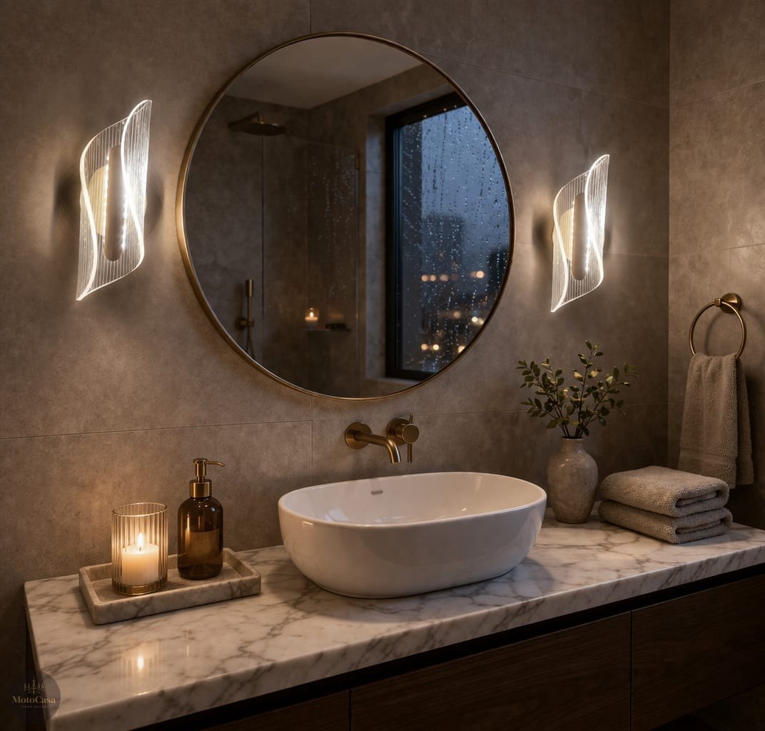 Twist Curve Wall Light