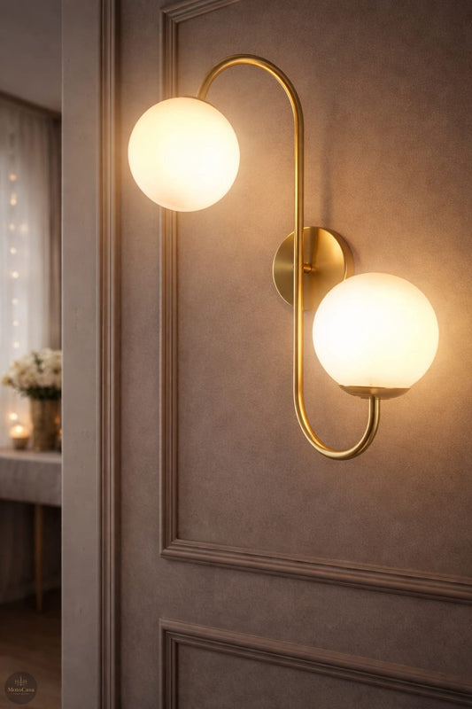 Dual Arc Wall Light