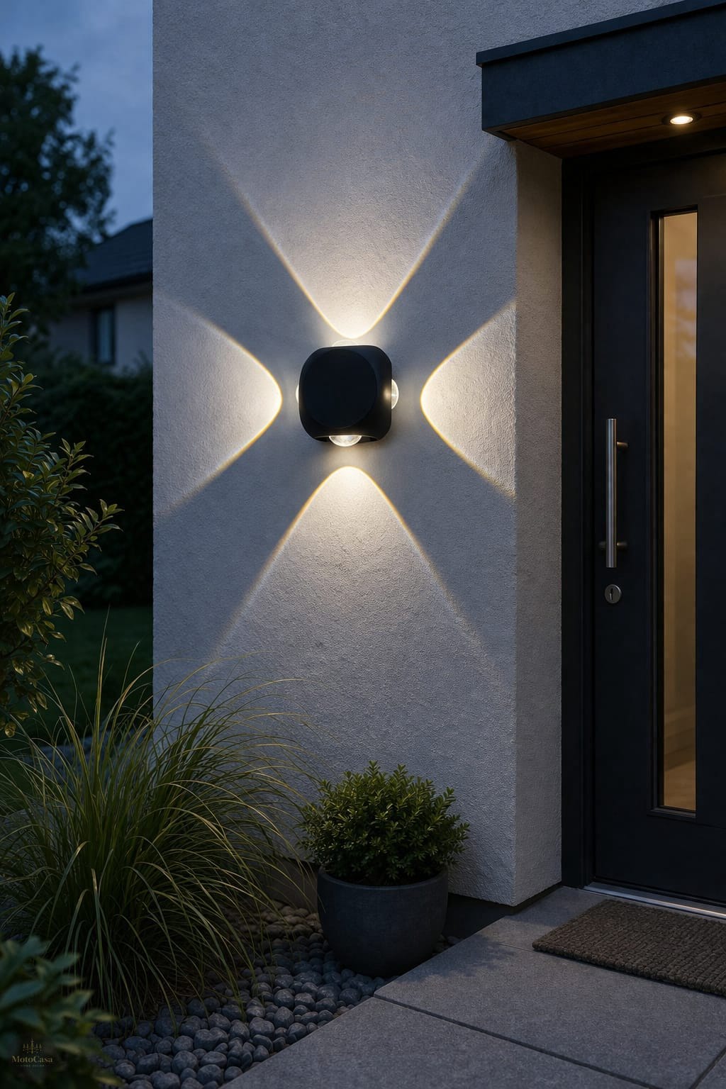 Quad Beam Outdoor Light