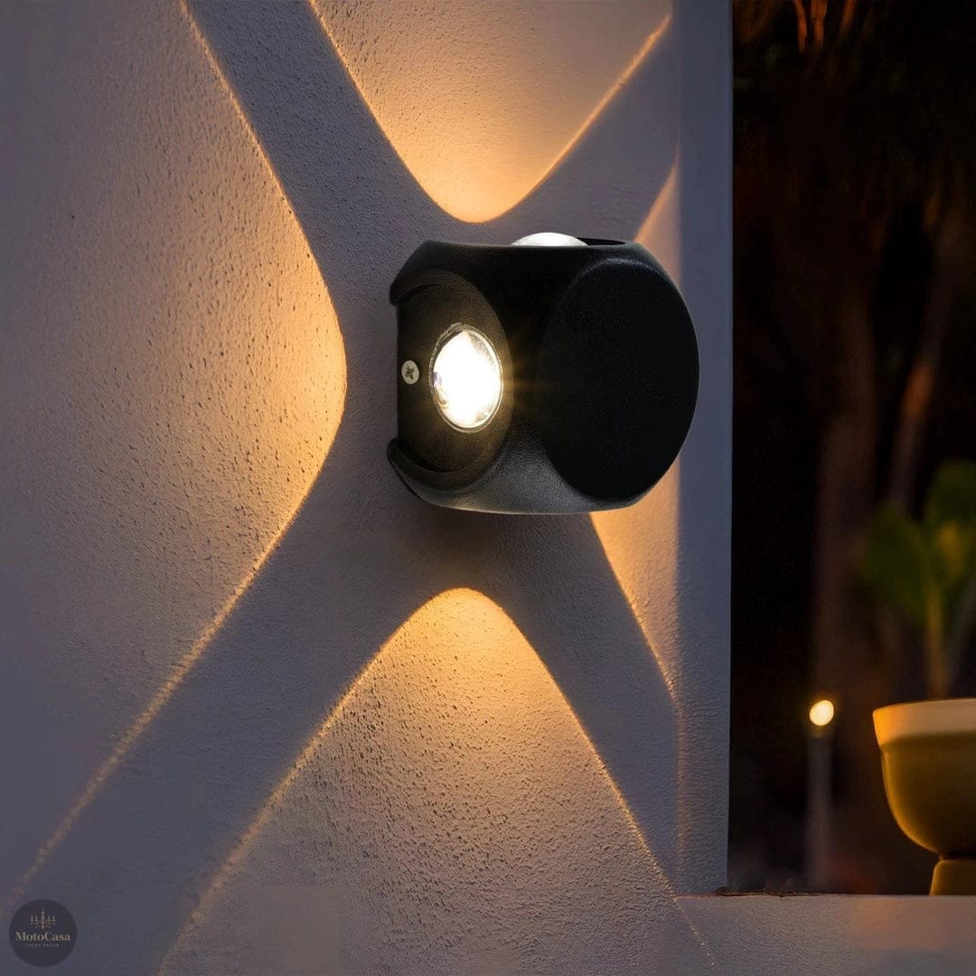 Quad Beam Outdoor Light