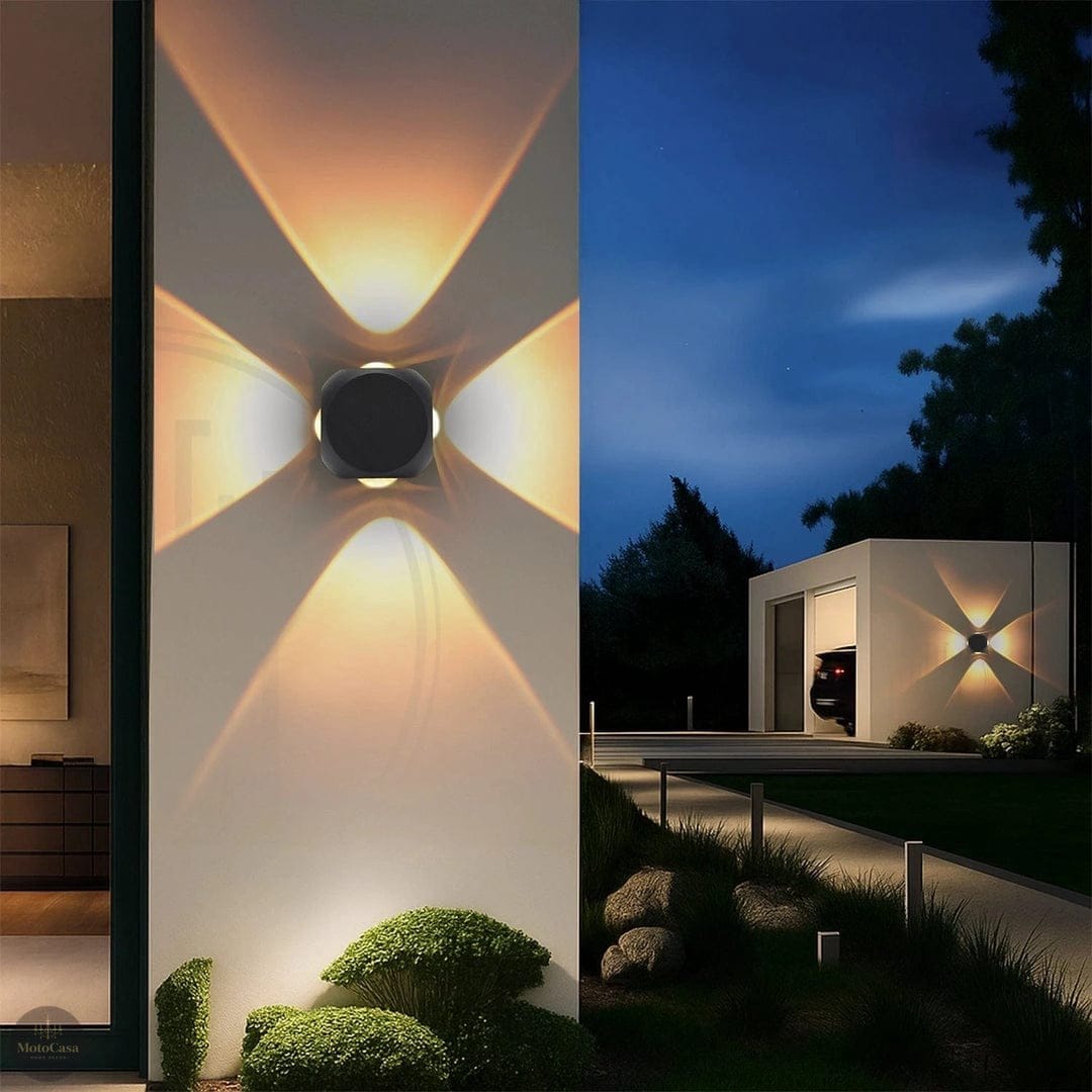 Quad Beam Outdoor Light
