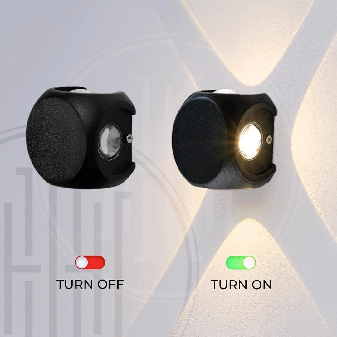 Quad Beam Outdoor Light