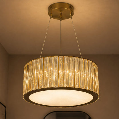 Crystal Halo Chandelier