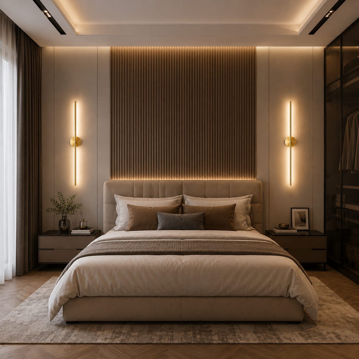 Linear Glow LED Wall Light