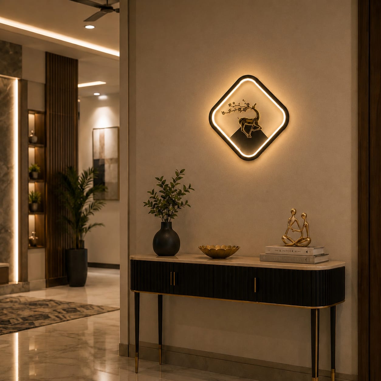 Reindeer Wall Light