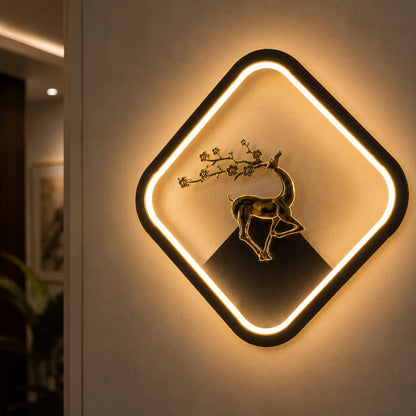 Reindeer Wall Light