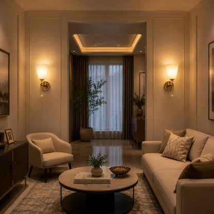 Ivory Glow Wall Light