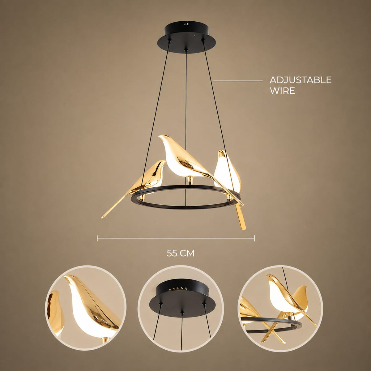 Sparrow Chandelier