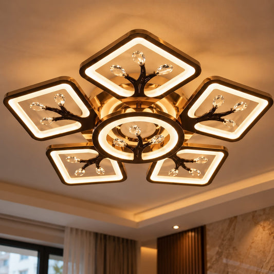 Flora- Bluetooth & Remote Control LED Chandelier