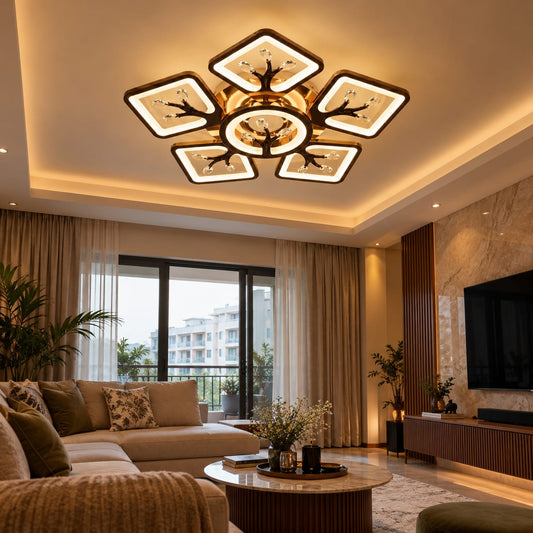 Flora- Bluetooth & Remote Control LED Chandelier
