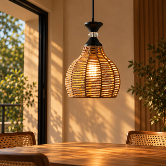 Sunwoven Pendant Light