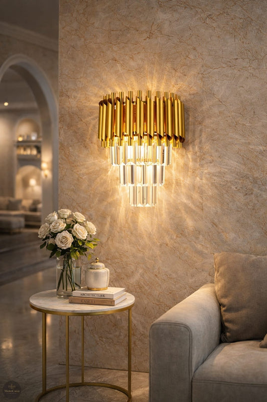Golden Mamba Wall Light