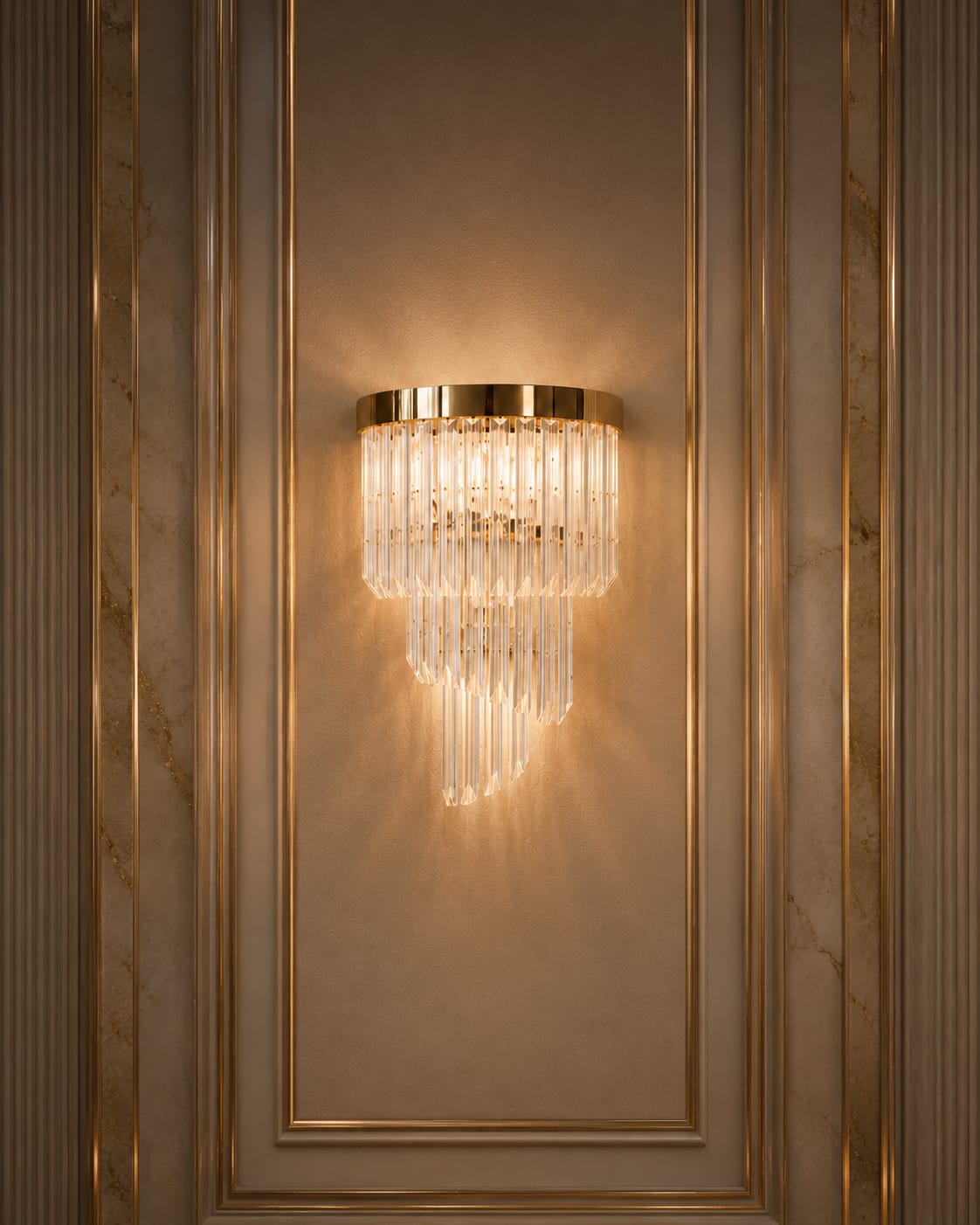 Crystal Wall Light
