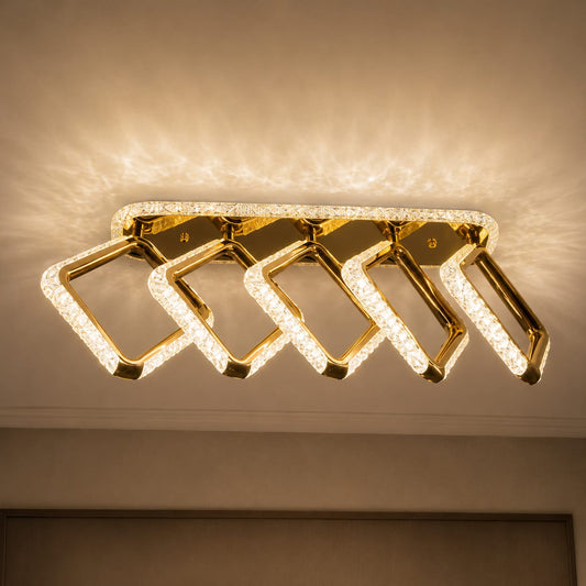 Twine Crystal Chandelier