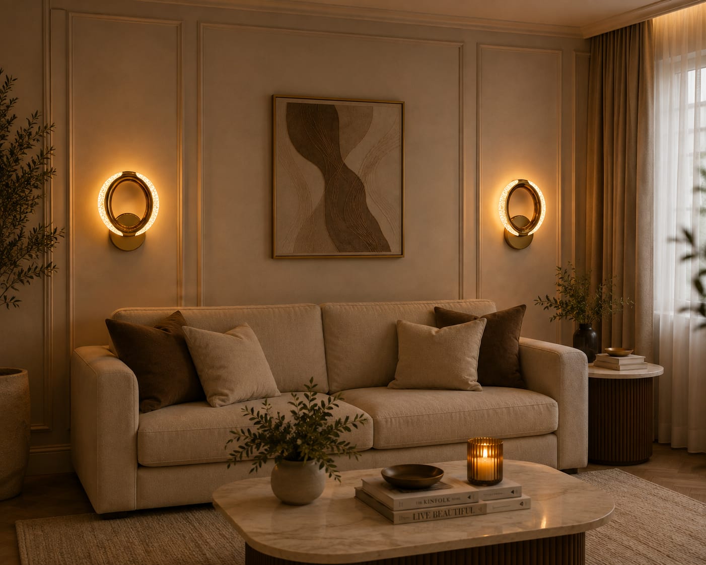 Royal Oval Wall Light