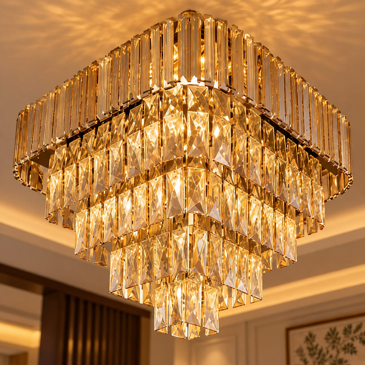 Royal Square Chandelier