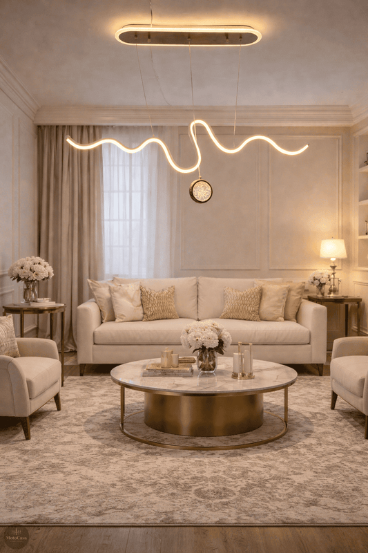 Elarria Aurora Wave Pendant Light