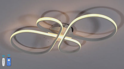 Elarria Infinity Loop LED Ceiling Light