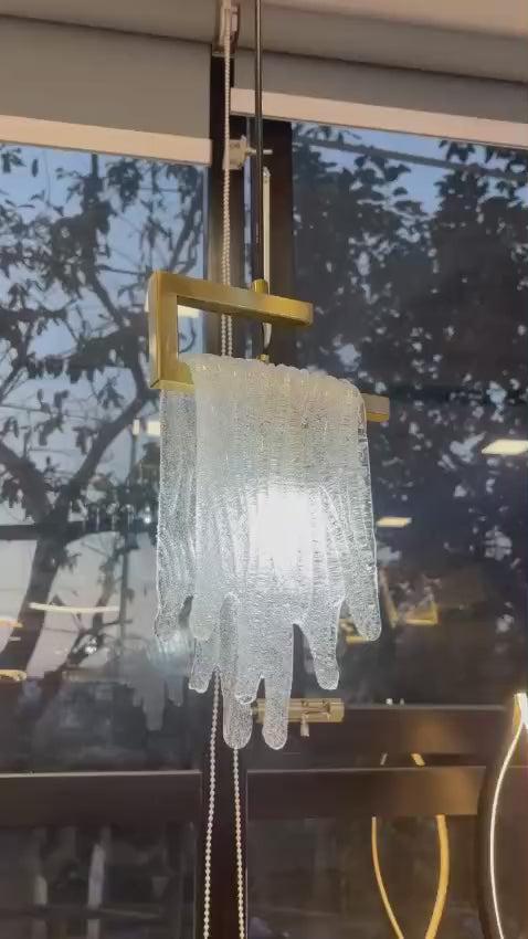Elarria Crystal Cascade Pendant Light