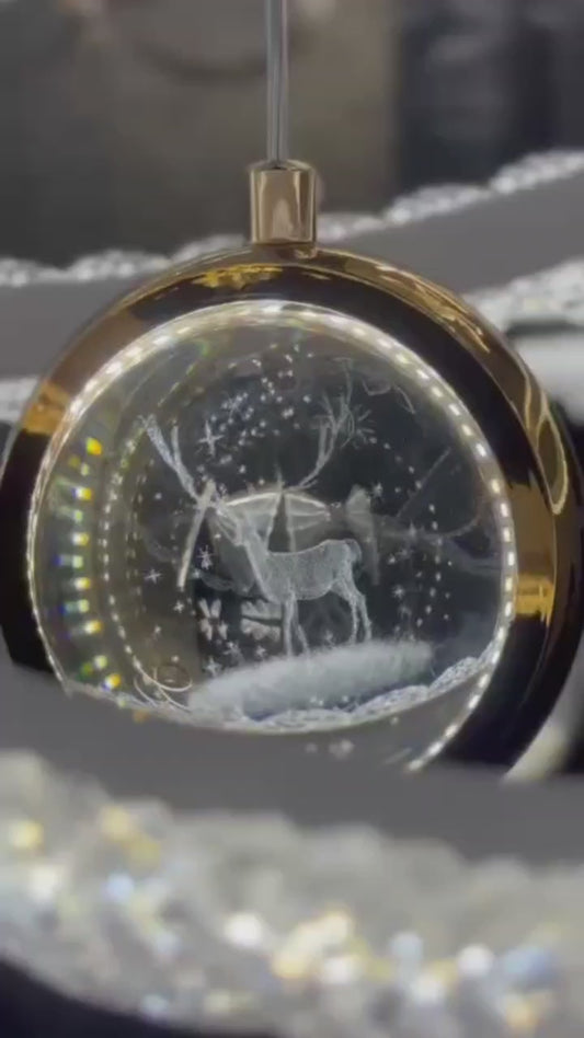 Elarria Celestial Reindeer Glow Light