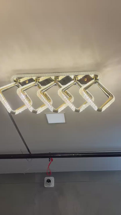 Twine Crystal Chandelier