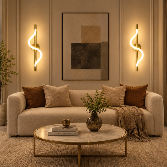 Curved Strip Wall Light